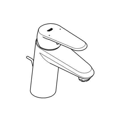 GROHE 33177002 - EURODISC COSMOPOLITAN Basin mixer DN 15, Polished chrome