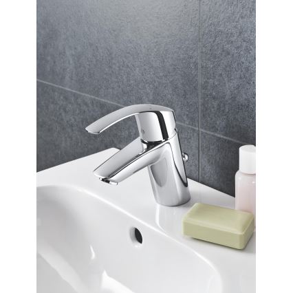 GROHE 33265002 - EUROSMART Basin Mixer DN 15, Size S, Polished Chrome