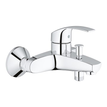 GROHE 33300002 - EUROSMART Bath Mixer DN 15, Polished Chrome