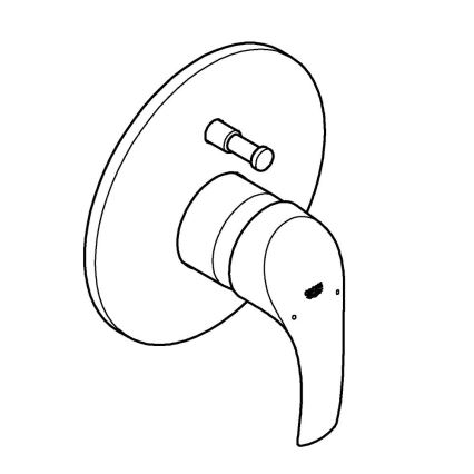 GROHE 33305002 - Bathtub mixer DN 15, polished chrome