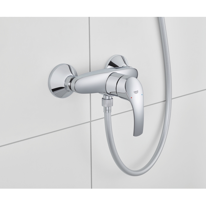 GROHE 33555002 - EUROSMART Shower Mixer DN 15 Polished Chrome