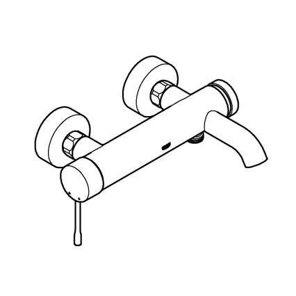 GROHE 33624GN1 - ESSENCE 193 mm Bath Mixer, Gold