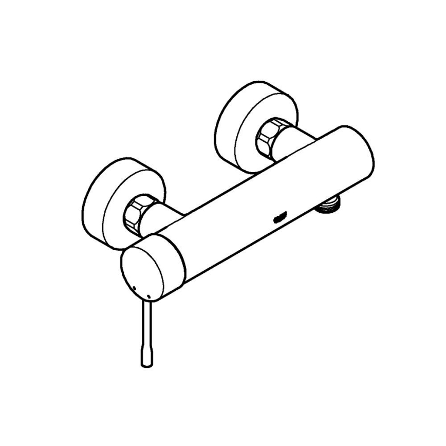 GROHE 33636001 - ESSENCE Shower Mixer, Polished Chrome