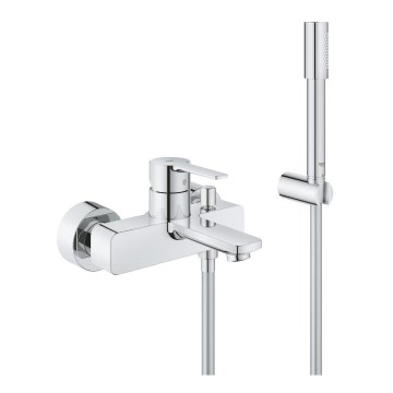 GROHE 33850001 - LINEARE Bath Mixer DN 15, Polished Chrome