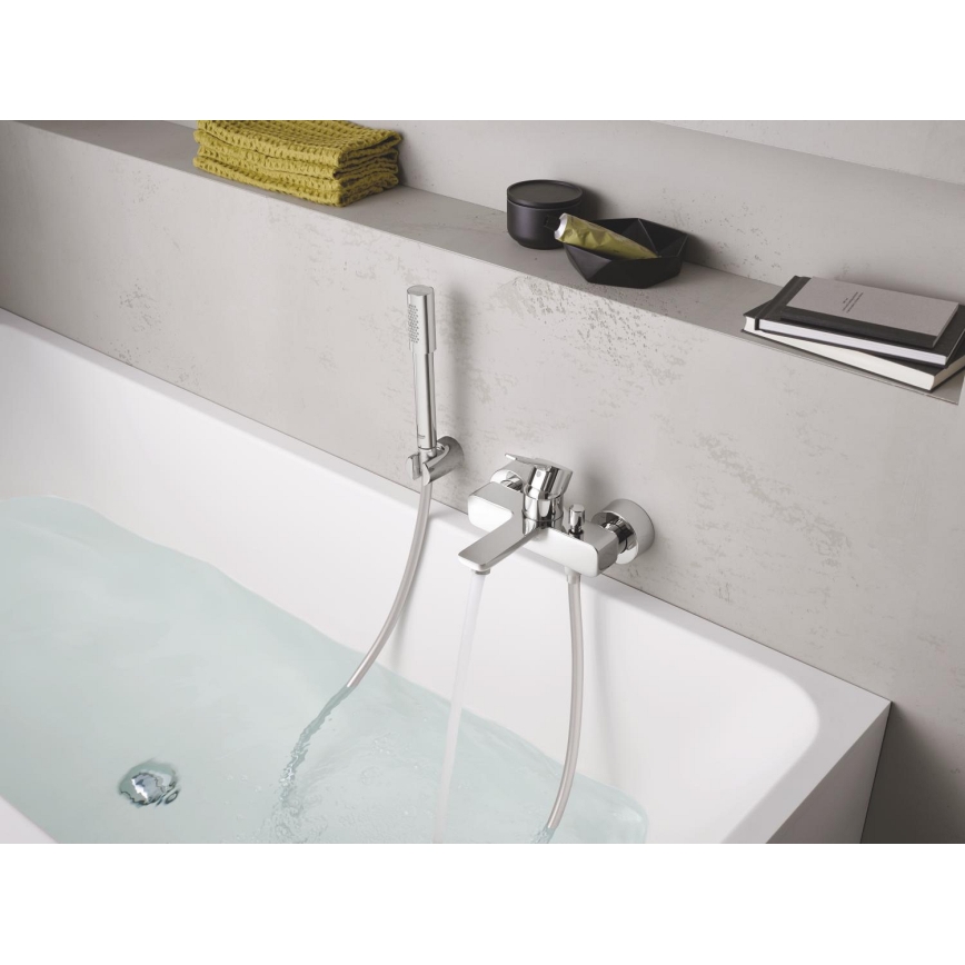GROHE 33850001 - LINEARE Bath Mixer DN 15, Polished Chrome