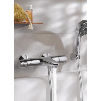 GROHE 34227002 - PRECISION TREND DN 15 Thermostatic Bath Mixer, Polished Chrome