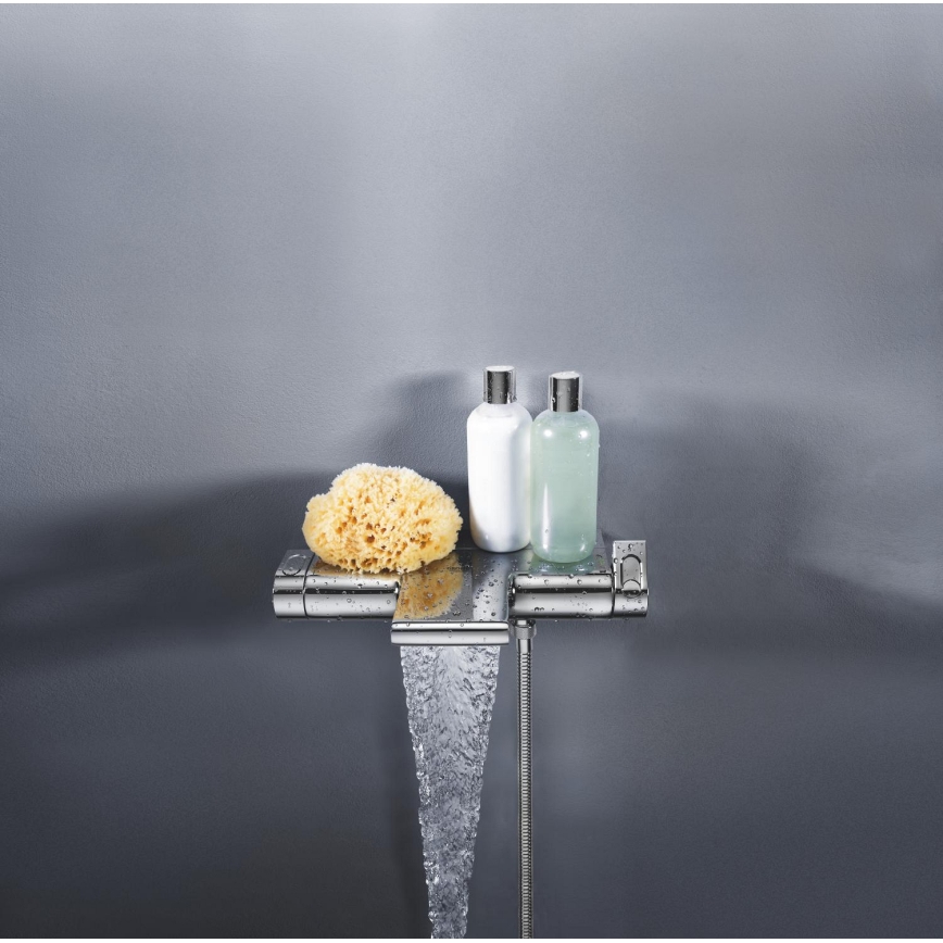 GROHE 34464001 - GROHTHERM 2000 DN 15 Thermostatic Bath Mixer, Polished Chrome