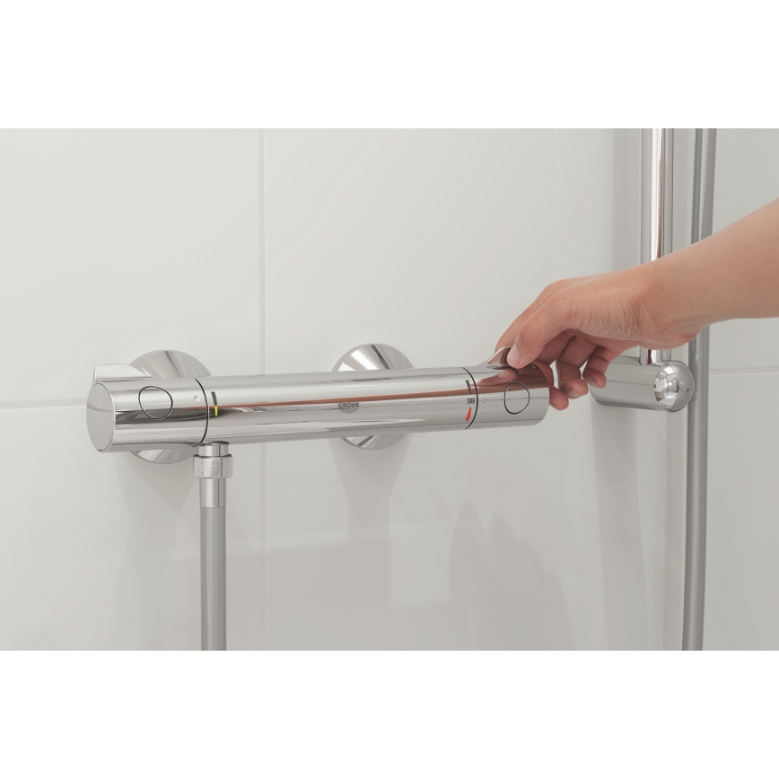 GROHE 34558000 - GROHTHERM 800 Thermostatic Shower Mixer DN 15 Polished Chrome