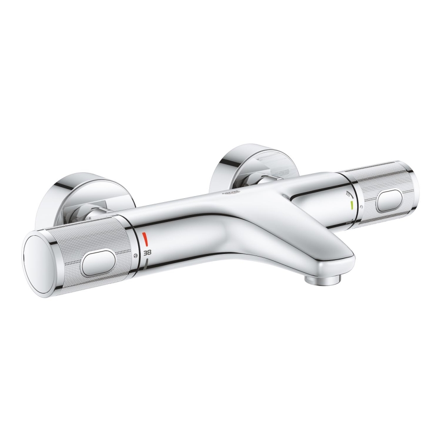 GROHE 34788000 - PRECISION FEEL DN 15 Thermostatic Bath Mixer, Polished Chrome