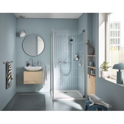 GROHE 34805001 - PRECISION FLOW DN 15 Thermostatic Shower Set in Polished Chrome