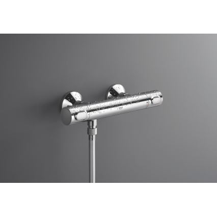 GROHE 34840000 - PRECISION DN 15 Thermostatic Shower Mixer, Polished Chrome