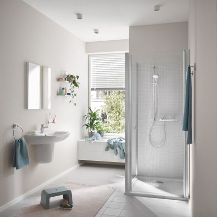 GROHE 34840000 - PRECISION Thermostatic shower mixer DN 15 polished chrome