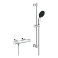 GROHE 34856000 - PRECISION GET 600 mm thermostatic shower set, polished chrome