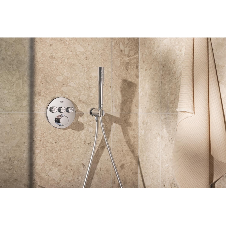 GROHE 34874000 - PRECISION SMARTCONTROL 310 mm Shower System, Polished Chrome