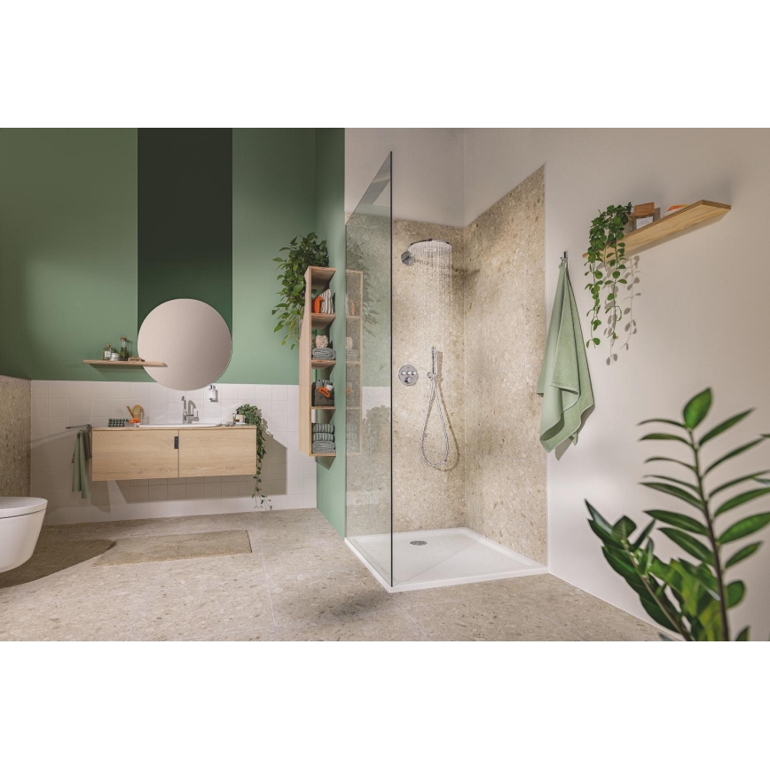 GROHE 34874000 - PRECISION SMARTCONTROL 310 mm Shower System, Polished Chrome