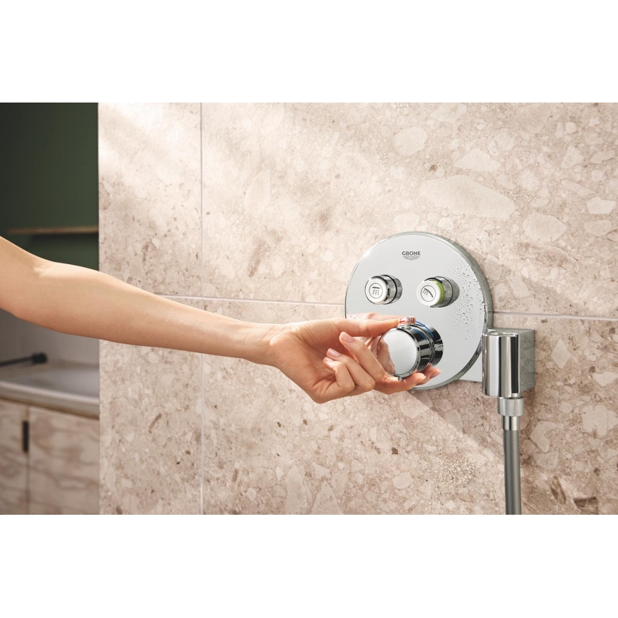 GROHE 34877000 - Shower system VITALIO RAIN MONO 310 polished chrome