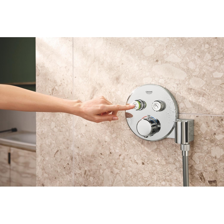 GROHE 34877000 - Shower system VITALIO RAIN MONO 310 polished chrome