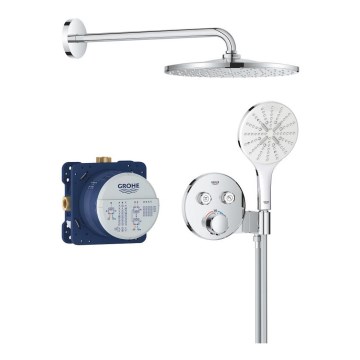 GROHE 34877000 - VITALIO RAIN MONO 310 Shower System, Polished Chrome