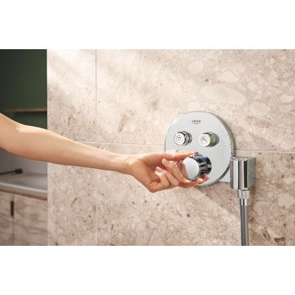 GROHE 34877000 - VITALIO RAIN MONO 310 Shower System, Polished Chrome