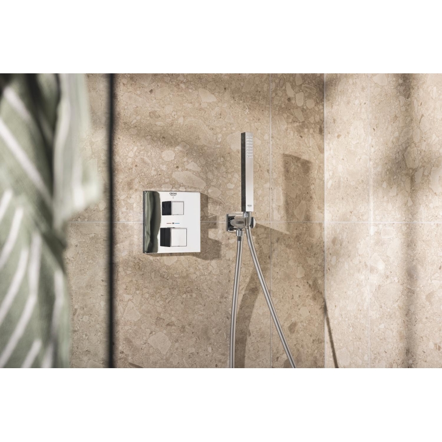 GROHE 34879000 - Concealed shower system PRECISION CUBE 310 × 310 mm chrome