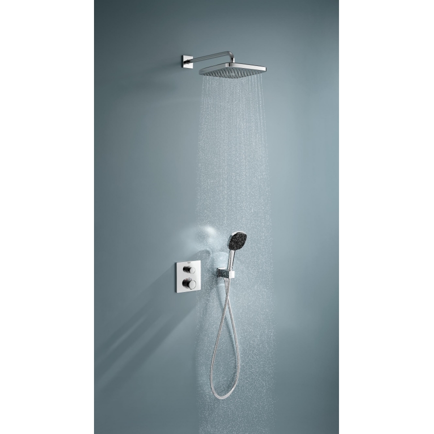 GROHE 34882000 - PRECISION VITALIO COMFORT 250 Shower System, Polished Chrome