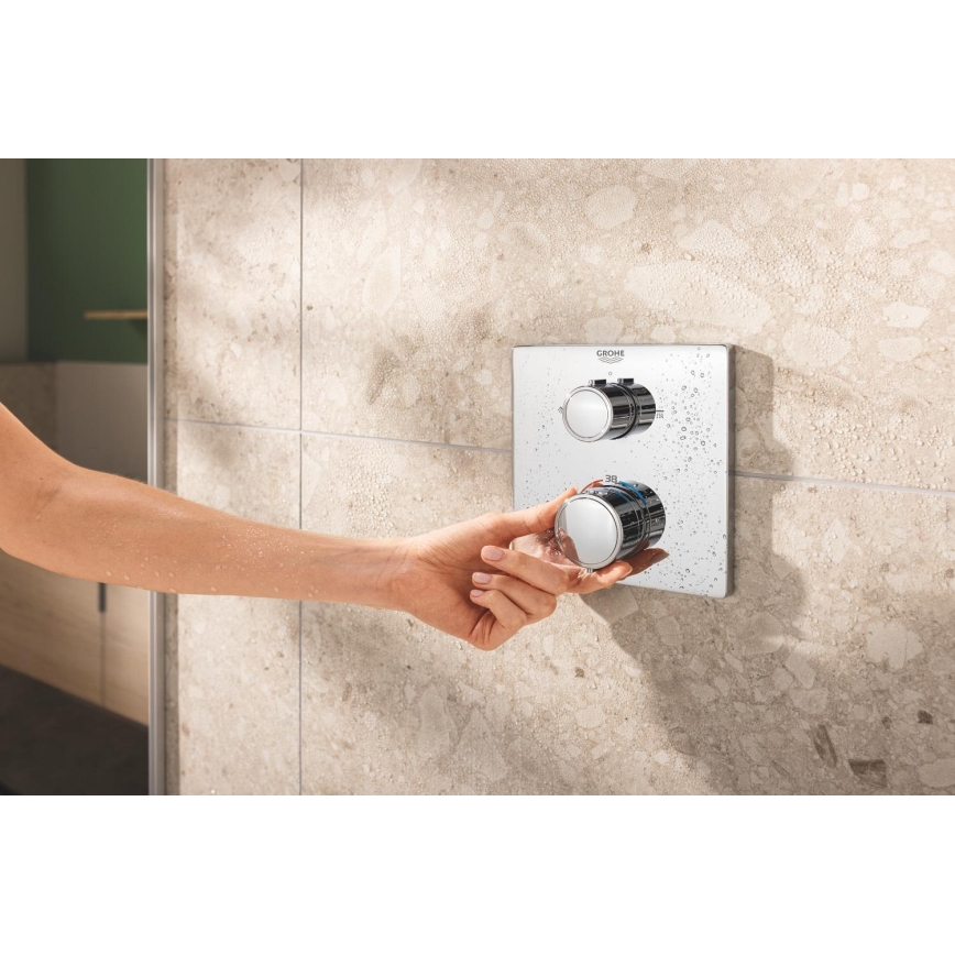 GROHE 34882000 - Shower system PRECISION VITALIO COMFORT 250 polished chrome
