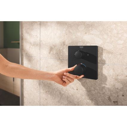 GROHE 348822430 - Shower set PRECISION 250 × 250 mm black