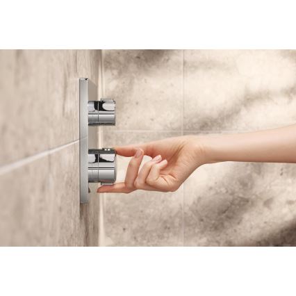 GROHE 348822430 - Shower set PRECISION 250 × 250 mm black