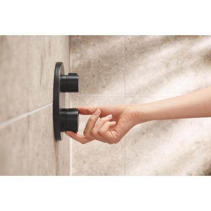 GROHE 348822430 - Shower set PRECISION 250 × 250 mm black