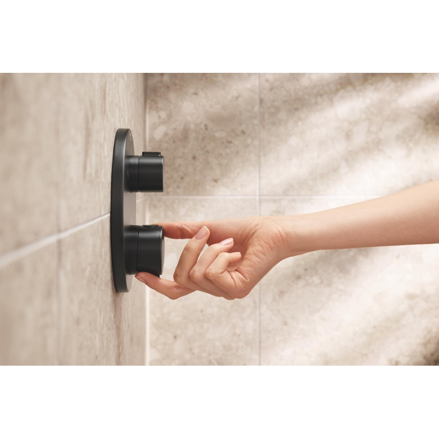 GROHE 348822430 - Shower set PRECISION 250 × 250 mm black