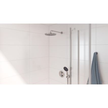GROHE 34883000 - PRECISION VITALIO START 250 Shower System, Polished Chrome