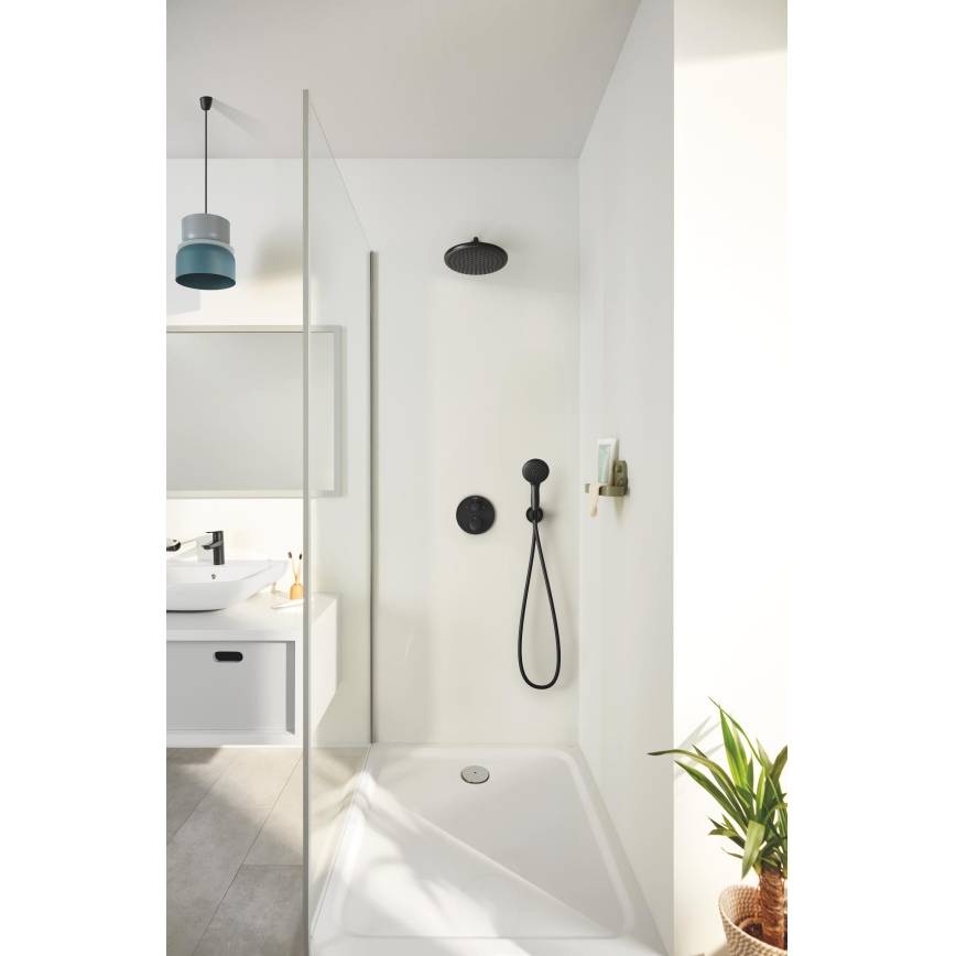 GROHE 348832430 - VITALIO START 250 mm shower set, black