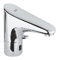 GROHE 36207001 - EUROPLUS E Electronic Basin Mixer DN 15, Polished Chrome