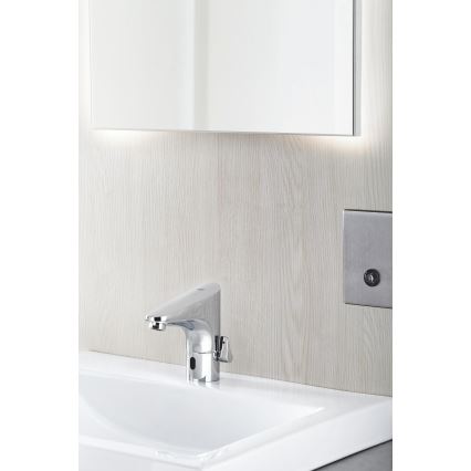 GROHE 36207001 - EUROPLUS E Electronic Washbasin Mixer DN 15, Polished Chrome