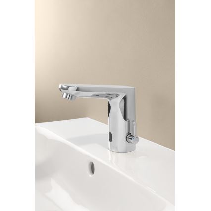 GROHE 36366002 - GET E Electronic Basin Mixer, Polished Chrome
