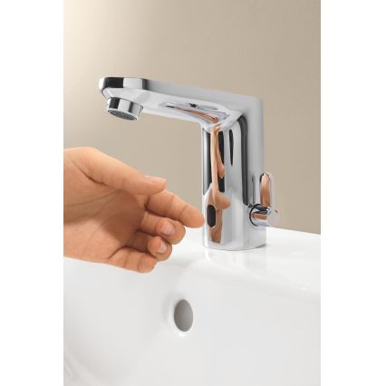 GROHE 36366002 - GET E Electronic Basin Mixer, Polished Chrome