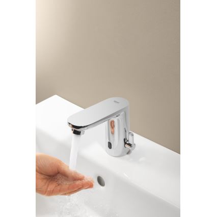 GROHE 36366002 - GET E Electronic Basin Mixer, Polished Chrome