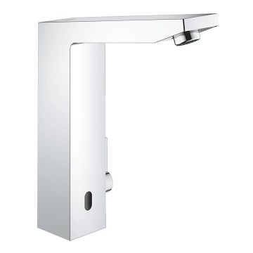 GROHE 36440000 - EUROCUBE E Infrared Electronic Basin Mixer DN 15, Chrome