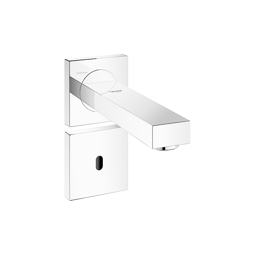 GROHE 36442000 - EUROCUBE E Infrared Electronic Faucet, Polished Chrome