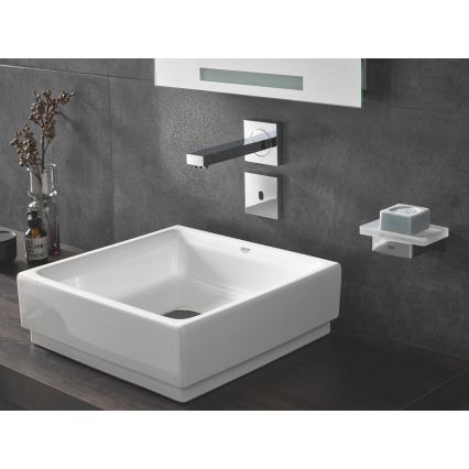 GROHE 36442000 - EUROCUBE E Infrared Electronic Faucet, Polished Chrome