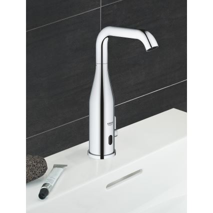 GROHE 36445000 - ESSENCE E Infrared Electronic Washbasin Mixer, Polished Chrome