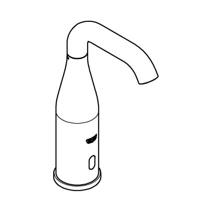 GROHE 36446000 - ESSENCE E Infrared Electronic Faucet, Polished Chrome