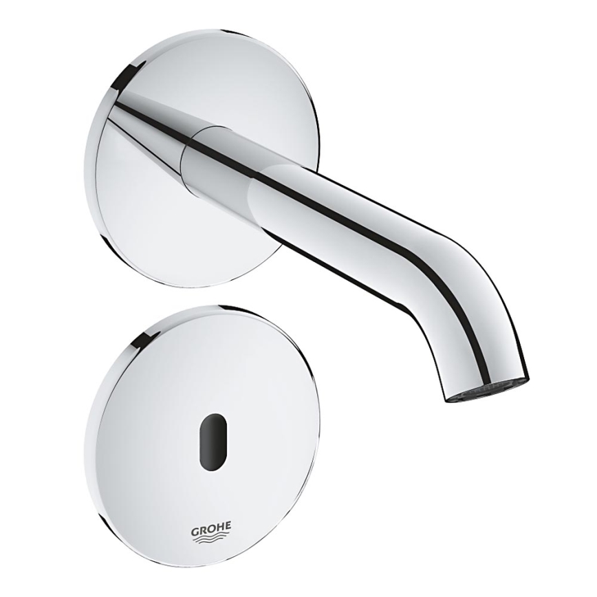 GROHE 36447000 - ESSENCE E Infrared Electronic Faucet, 182 mm, Polished Chrome