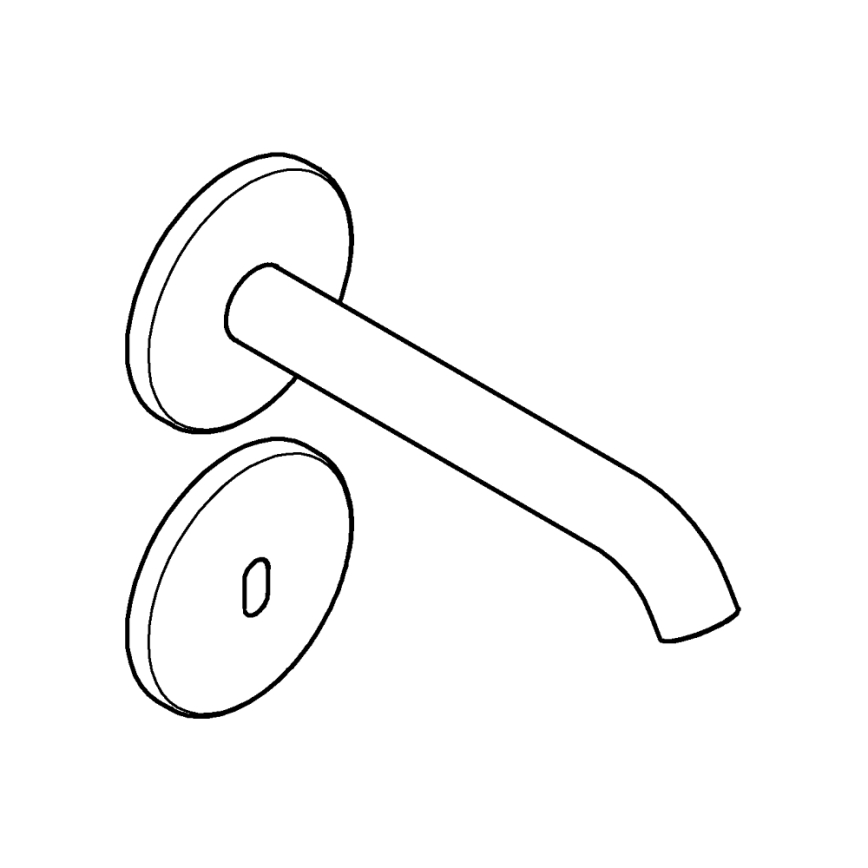 GROHE 36447000 - ESSENCE E Infrared Electronic Faucet, 182 mm, Polished Chrome