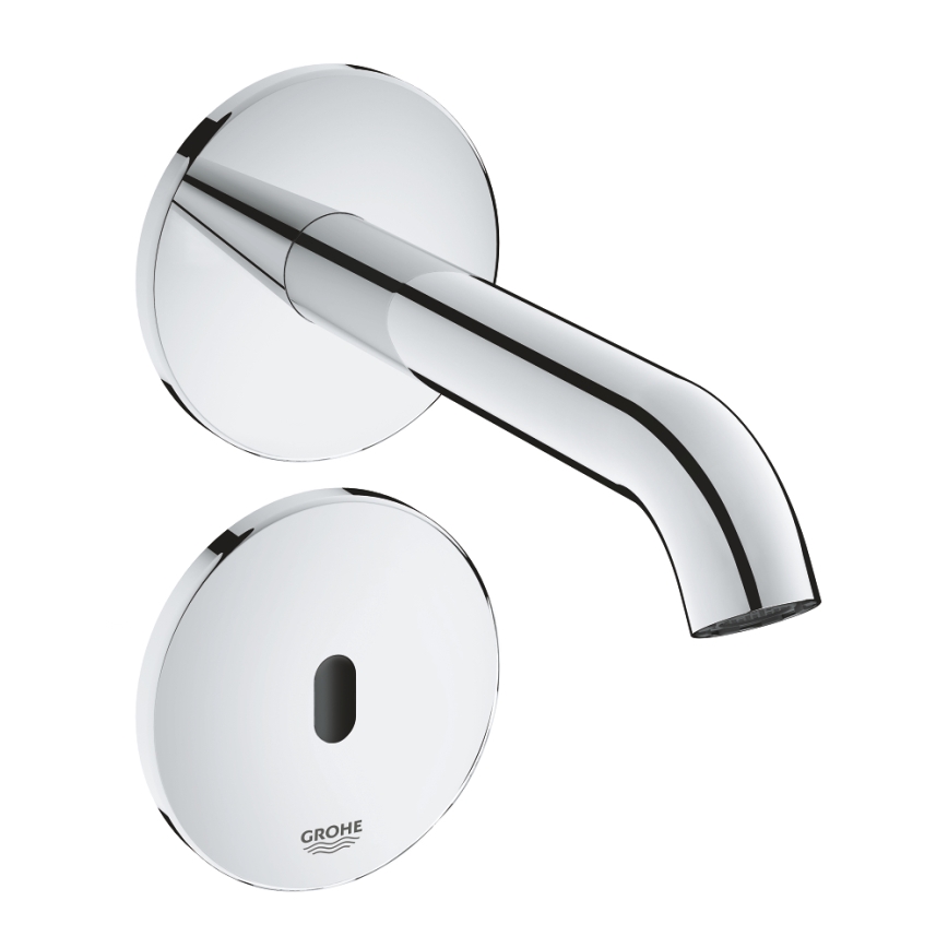 GROHE 36447000 - ESSENCE E Infrared Electronic Faucet, 182 mm, Polished Chrome