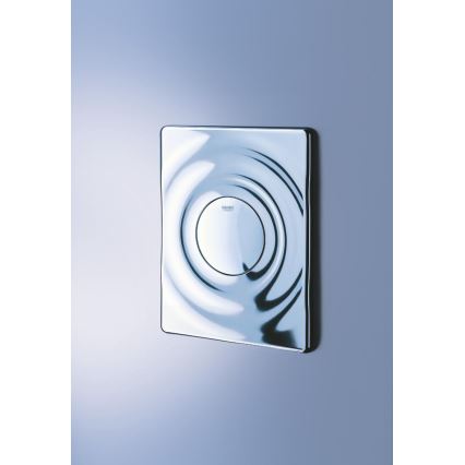 GROHE 37063000 - SURF actuation plate 156 × 197 mm polished chrome