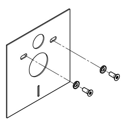 GROHE 37131000 - Soft-close toilet kit, white