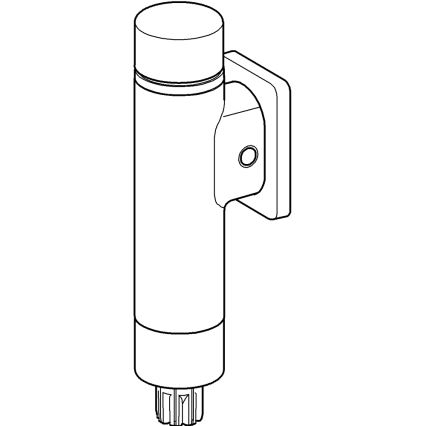 GROHE 37349000 - RONDO A.S. 3” Pressure Flush Valve, Polished Chrome