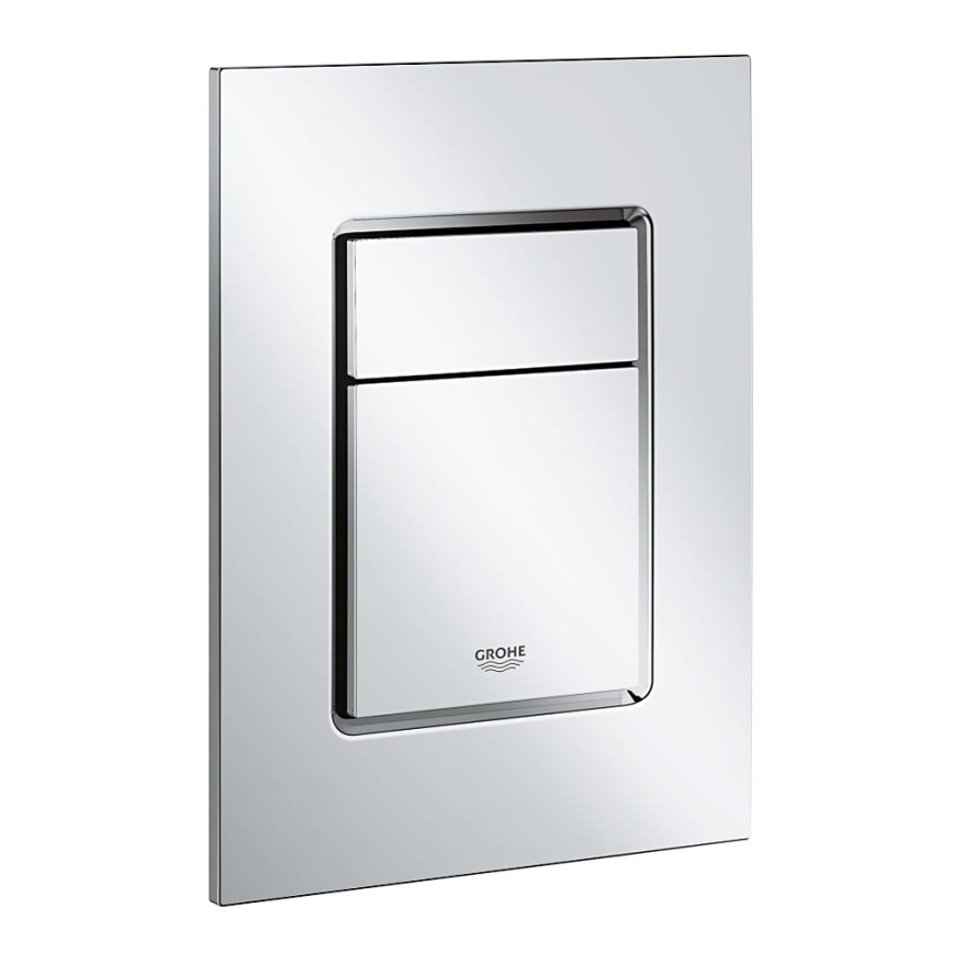 GROHE 37535000 - SKATE COSMOPOLITAN S flush plate 130 × 172 mm, chrome