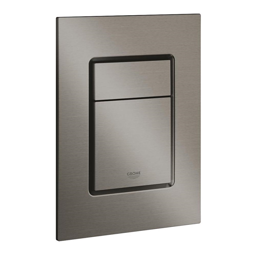 GROHE 37535AL0 - SKATE COSMOPOLITAN S flush plate 130 × 172 mm, graphite